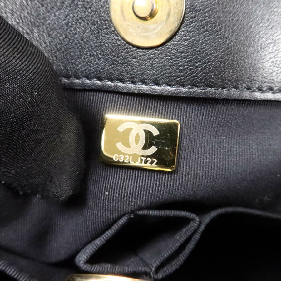 CHANEL 牛皮皮革Chain Shoulder Bag肩背袋-6
