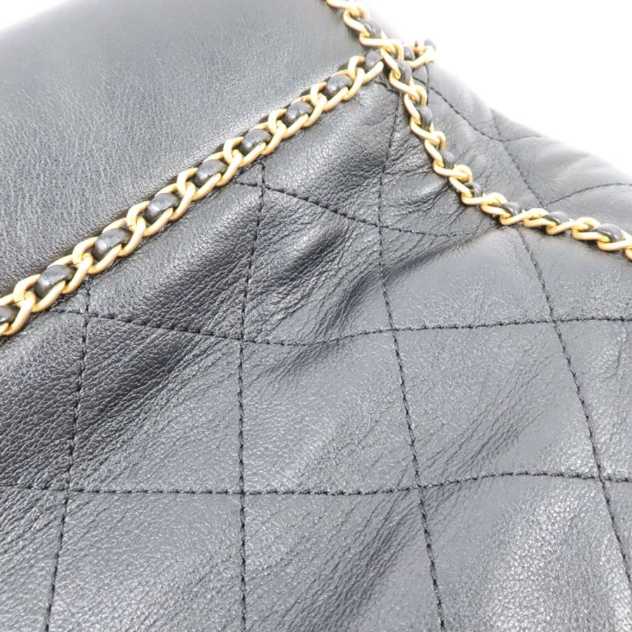 CHANEL 牛皮皮革Chain Shoulder Bag肩背袋-13