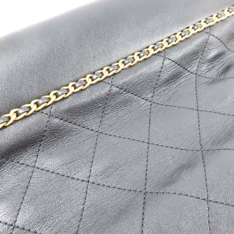 CHANEL 牛皮皮革Chain Shoulder Bag肩背袋-14