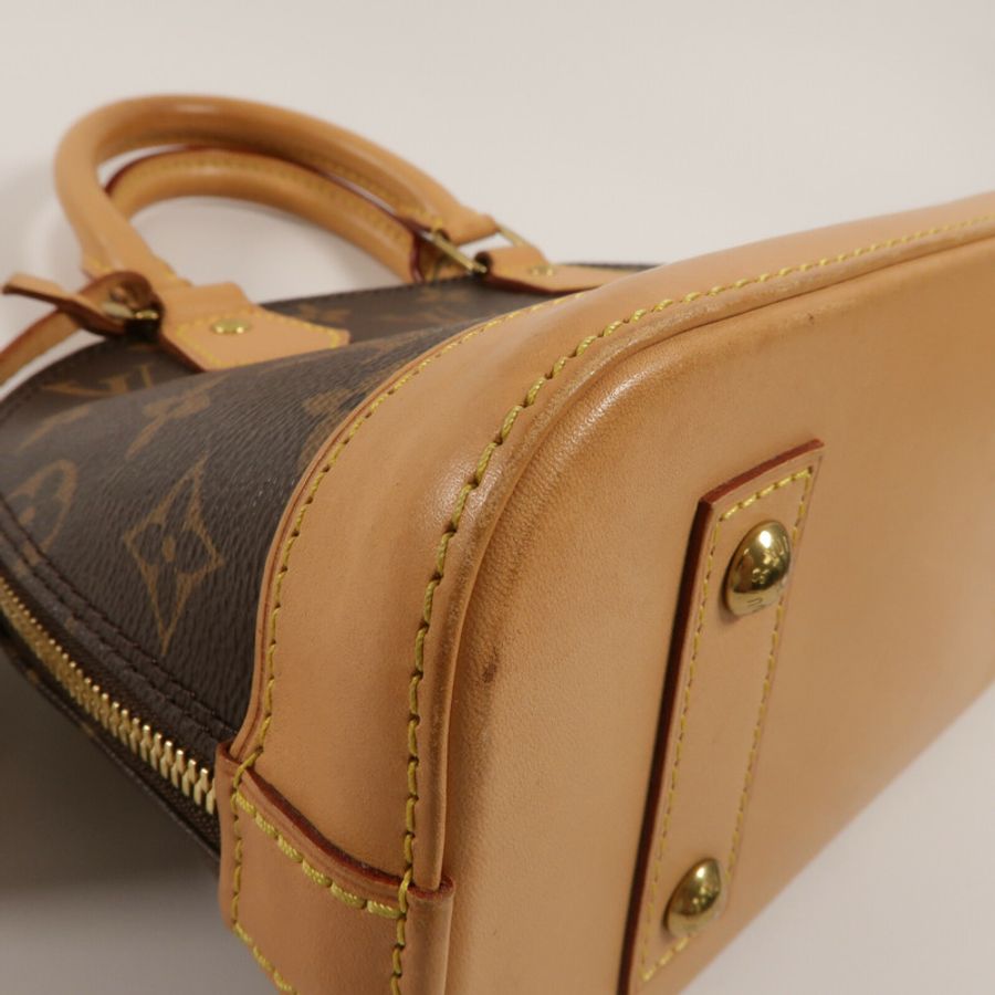 LOUIS VUITTON Monogram Alma BB手挽肩背兩用袋-11