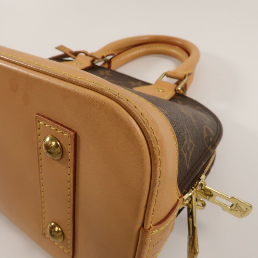 LOUIS VUITTON Monogram Alma BB手挽肩背兩用袋-12