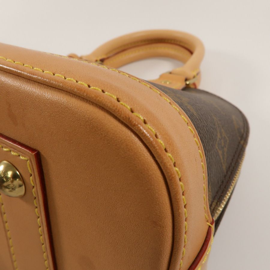 LOUIS VUITTON Monogram Alma BB手挽肩背兩用袋-11