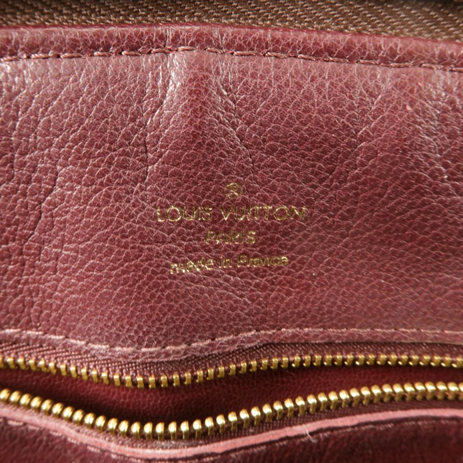 LOUIS VUITTON Monogram Lockit MM手挽袋-5