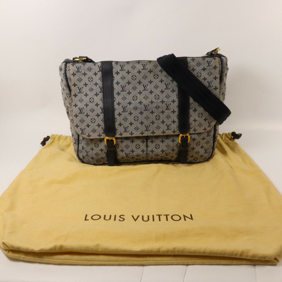LOUIS VUITTON Monogram Mini LinSac Maman肩背袋-9