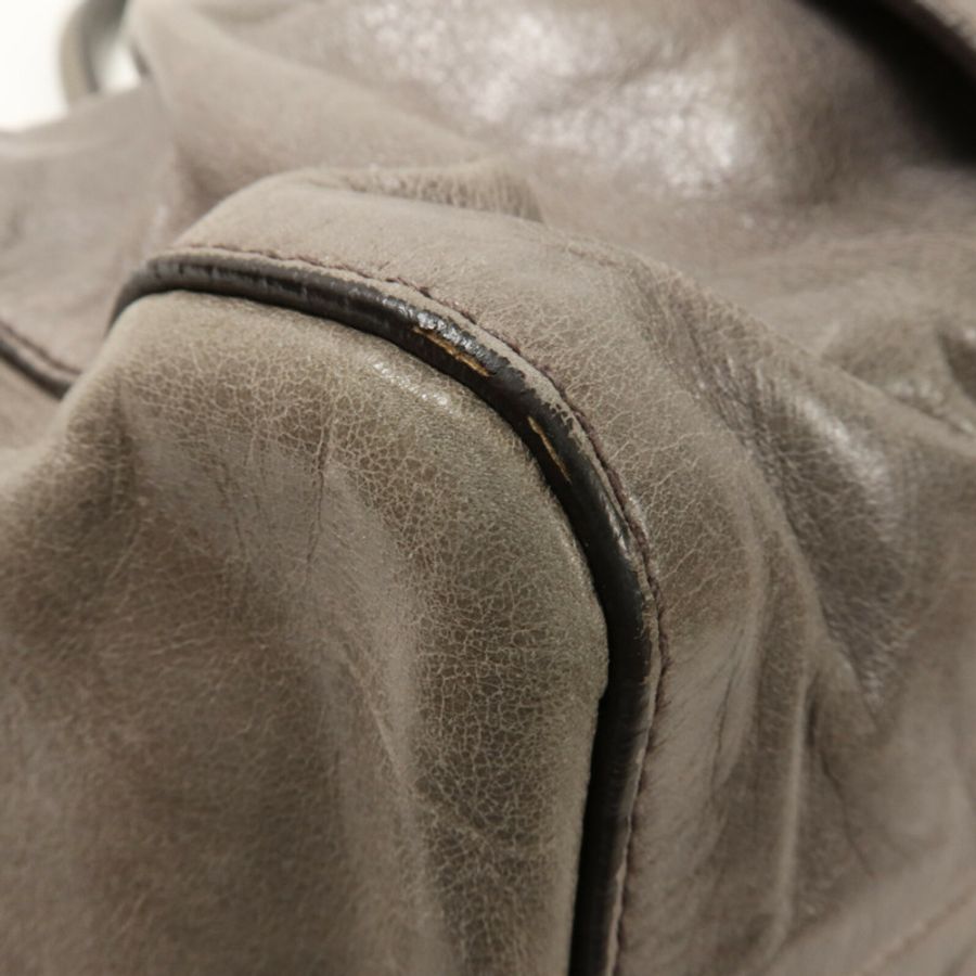 Miu Miu 牛皮皮革2 Way Shoulder手挽肩背兩用袋-13