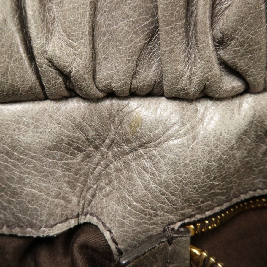 Miu Miu 牛皮皮革2 Way Shoulder手挽肩背兩用袋-20