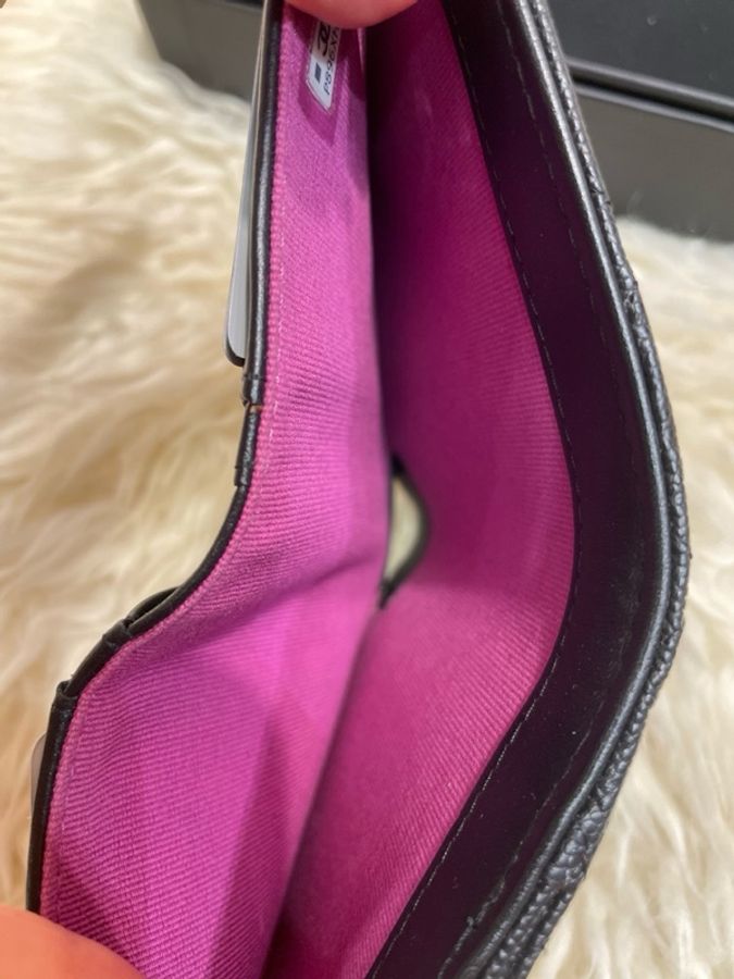 Chanel 牛皮短銀包-7