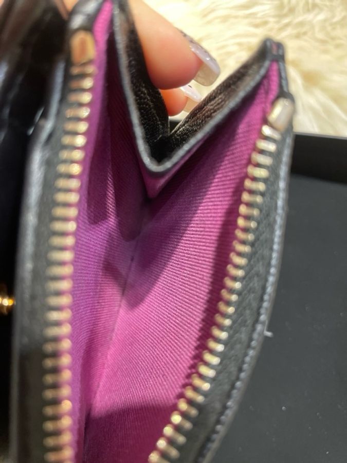 Chanel 牛皮短銀包-8