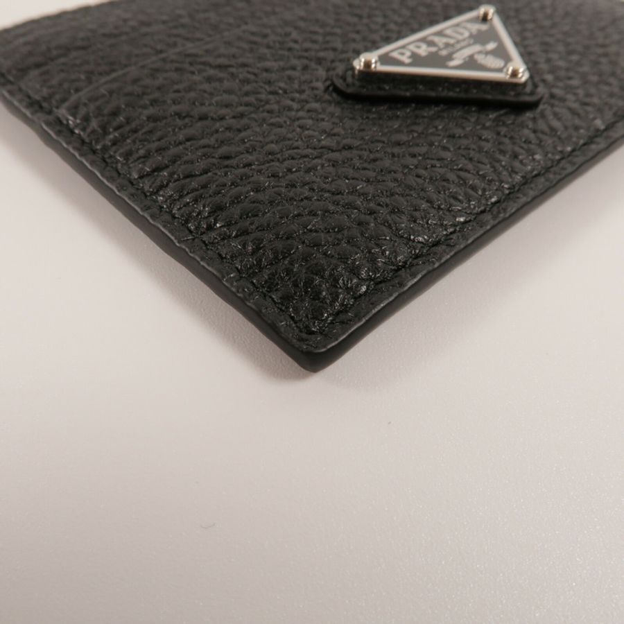 PRADA 牛皮皮革Leather Card Holder卡片套-9