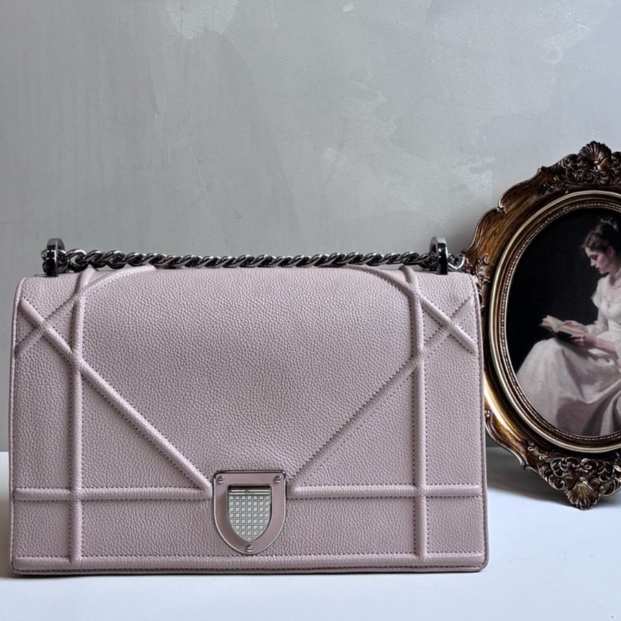迪奧/Dior Diorama 盾牌包 單肩包 98新-1