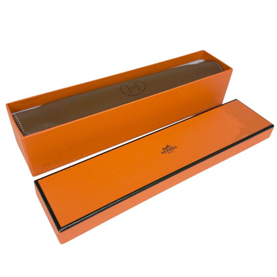 HERMES Mises et Relances Desk pencil case 筆具托盤 飾物盤 Z刻-9