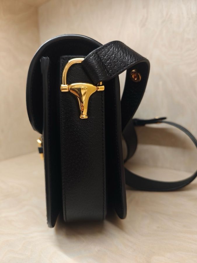 古馳 Gucci 1955系列 丹寧黑花-2