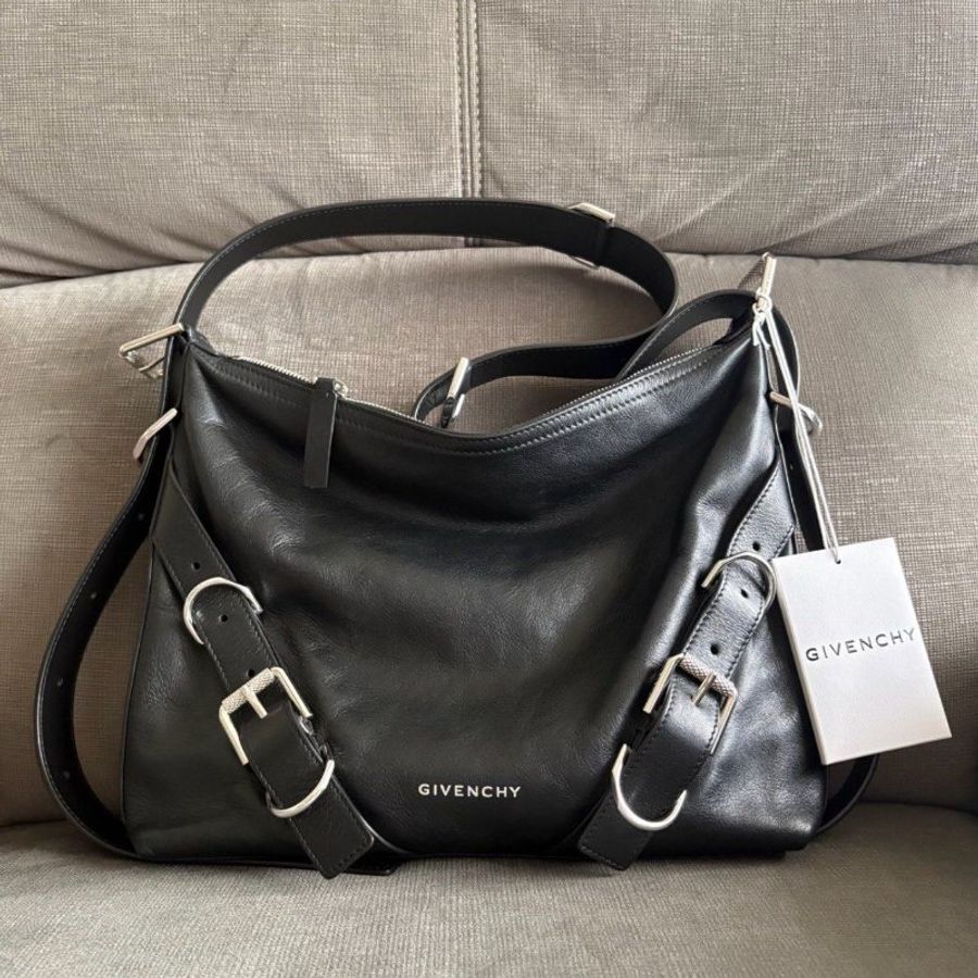 【 GIVENCHY紀梵希 】Voyou bag_側背包/皮革包/精品包/肩背包_black(黑)-0