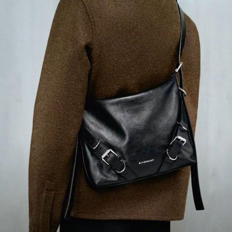 【 GIVENCHY紀梵希 】Voyou bag_側背包/皮革包/精品包/肩背包_black(黑)-9