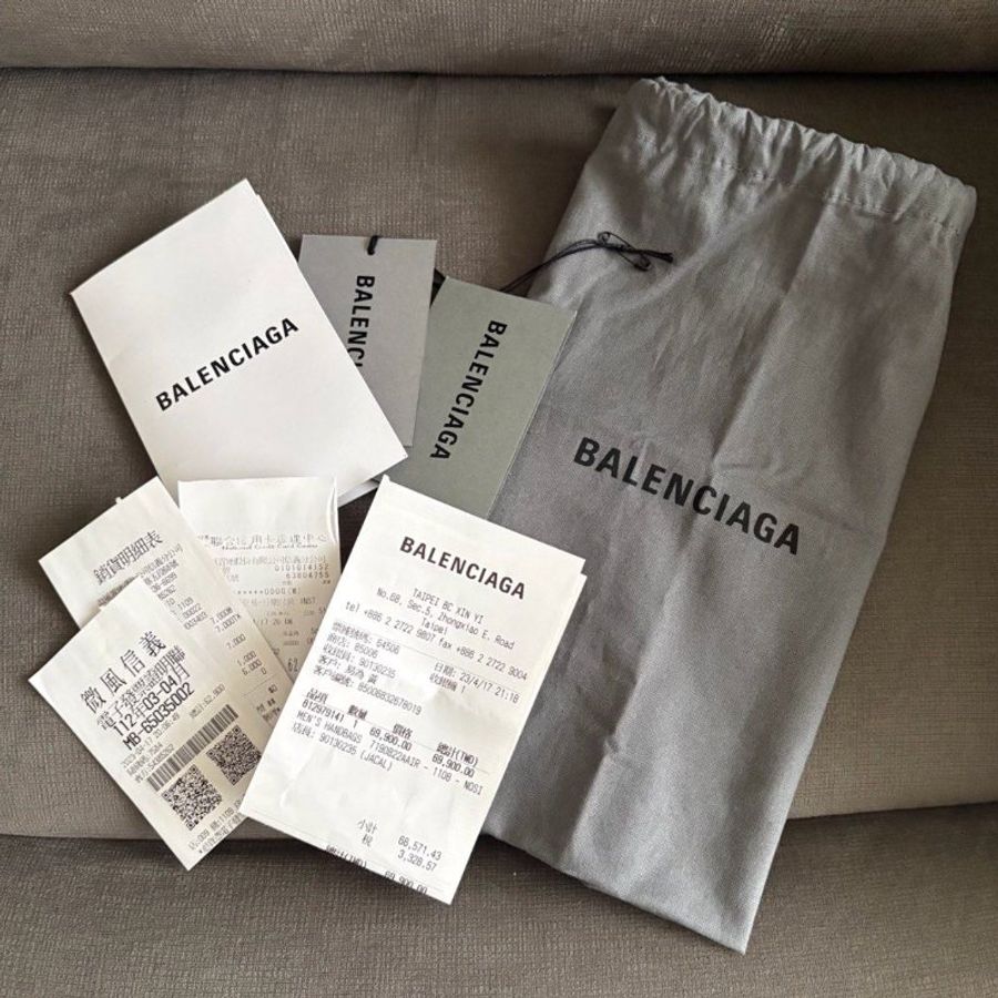 【 Balenciaga巴黎世家 】La Cagole_側背包/機車包/皮革包/卯釘包_Gray(洗舊灰)-2