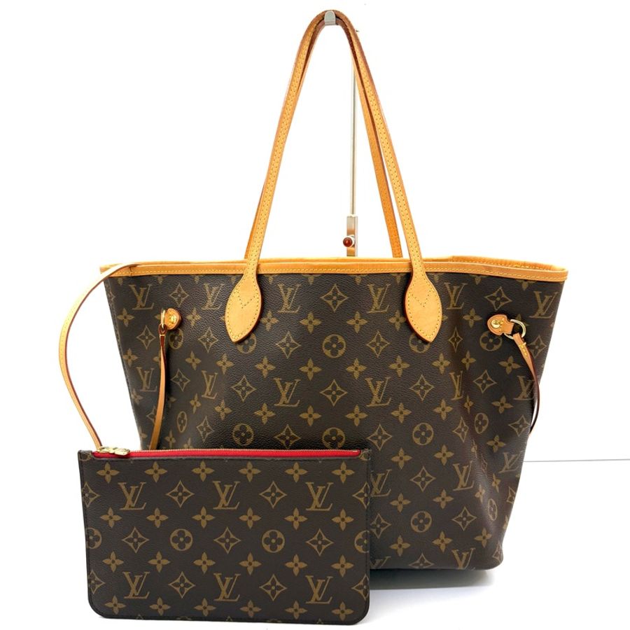 LOUIS VUITTON 路易威登 老花 NEVERFULL MM 肩背包 M41177-0