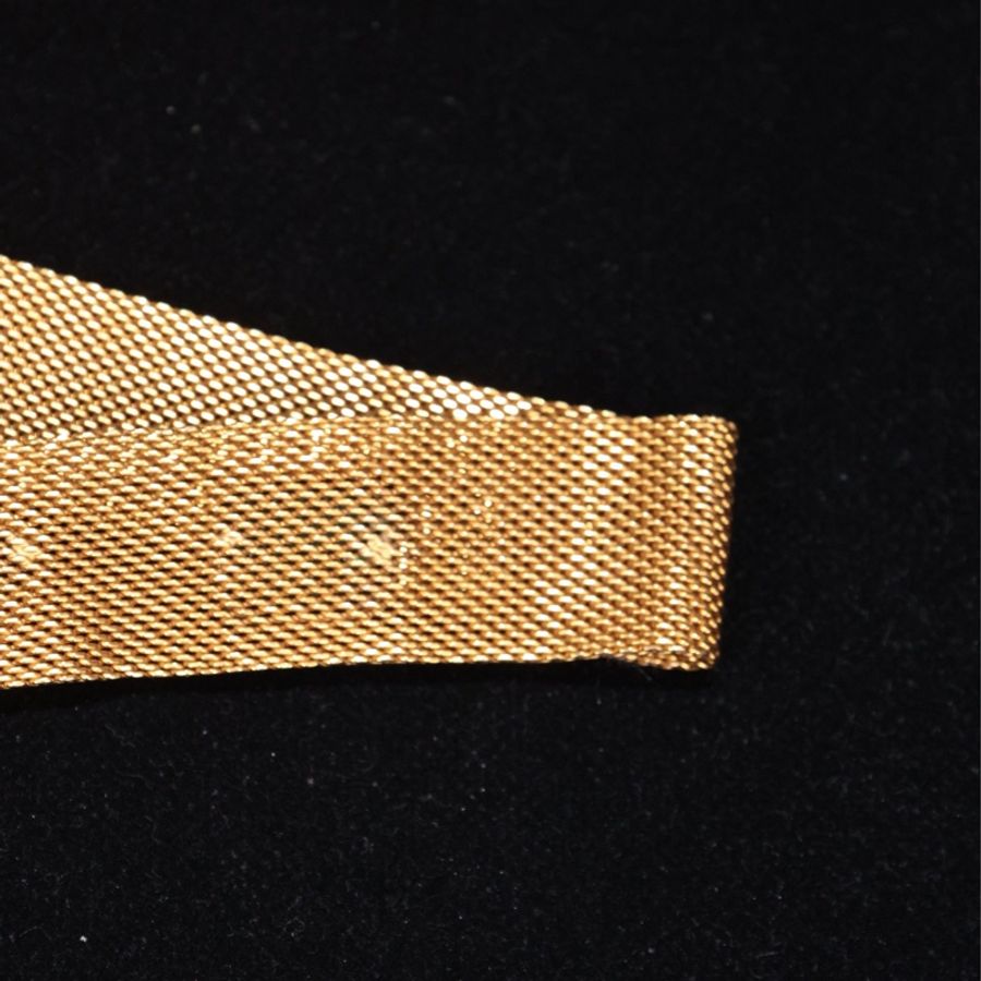 Chanel 96年重工素金编织红绿琉璃腰带-4