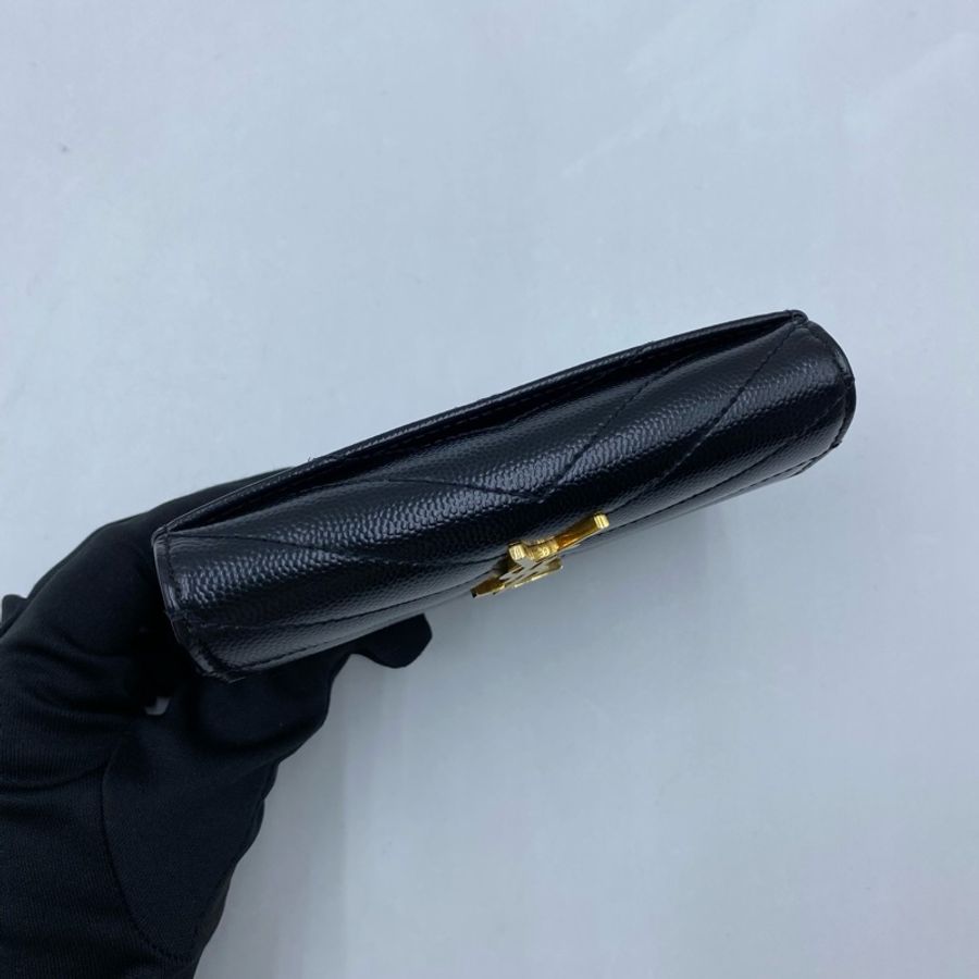 圣罗兰/Saint laurent YSL黑金小卡包-2