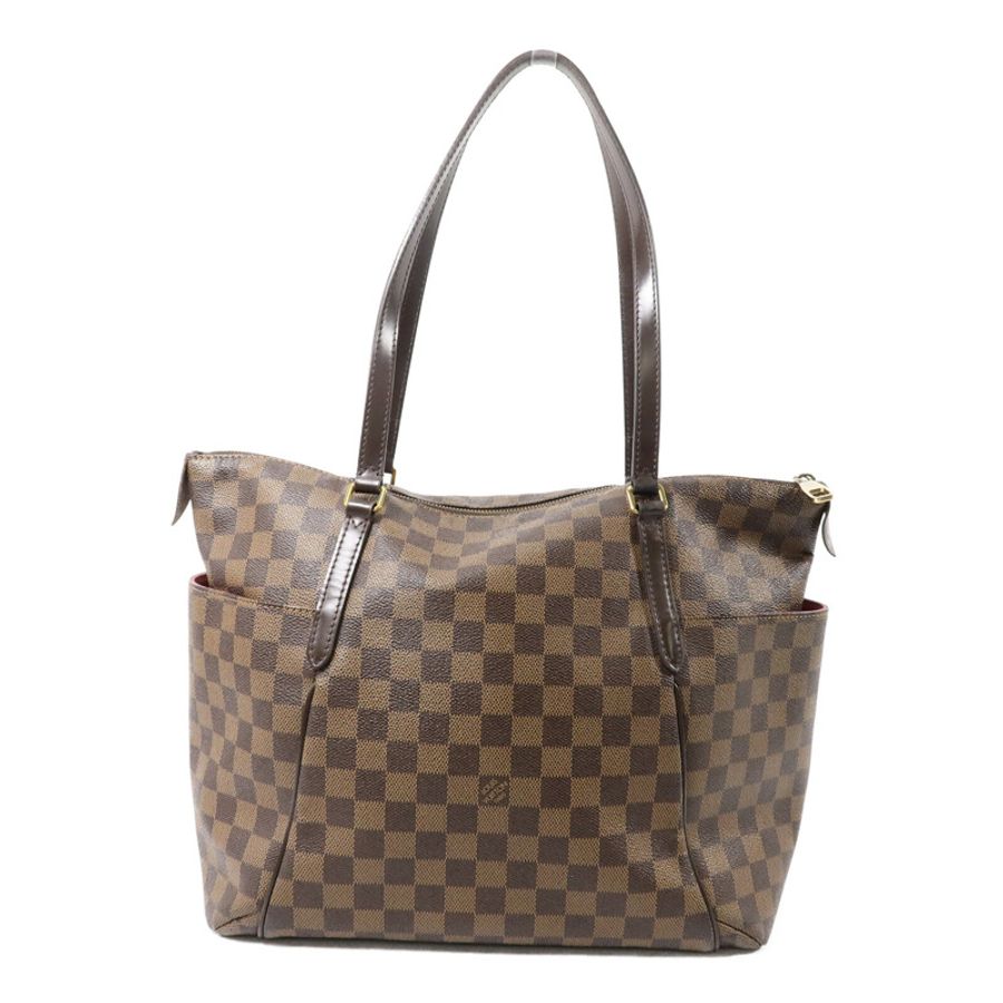 LOUIS VUITTON Damier Ebene Totally MM肩背袋-1