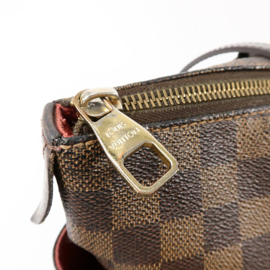 LOUIS VUITTON Damier Ebene Totally MM肩背袋-6