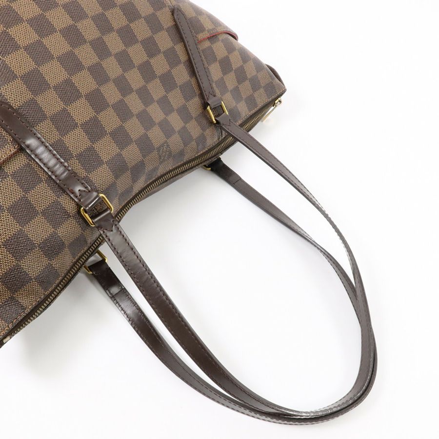 LOUIS VUITTON Damier Ebene Totally MM肩背袋-8