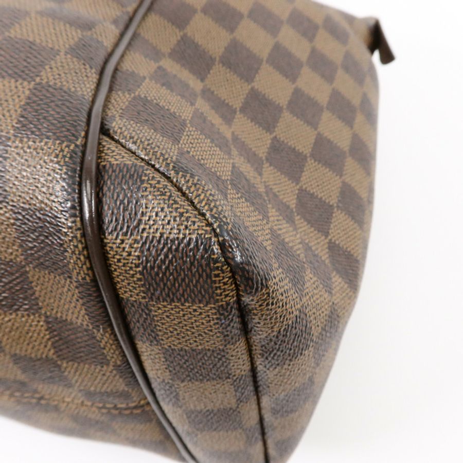 LOUIS VUITTON Damier Ebene Totally MM肩背袋-9