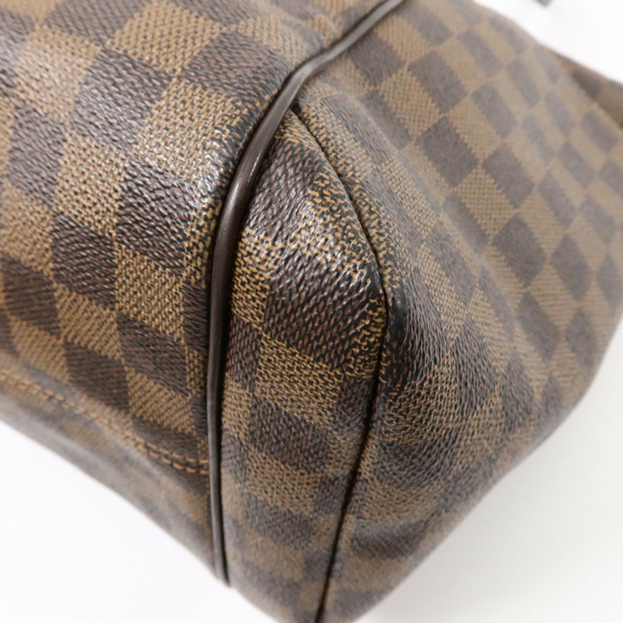LOUIS VUITTON Damier Ebene Totally MM肩背袋-11