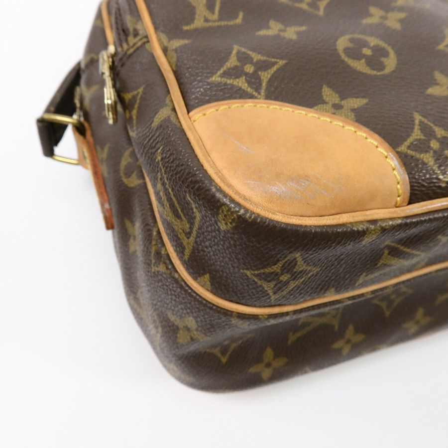 LOUIS VUITTON Monogram Nile肩背袋-10