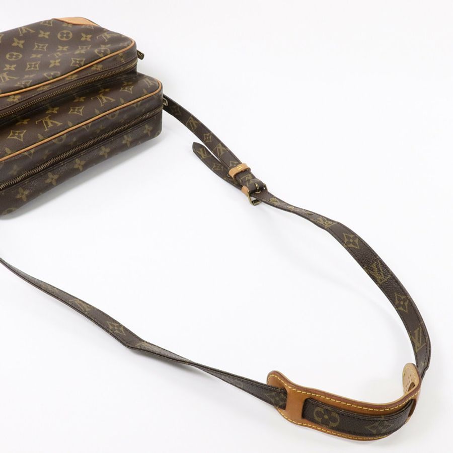 LOUIS VUITTON Monogram Nile肩背袋-13