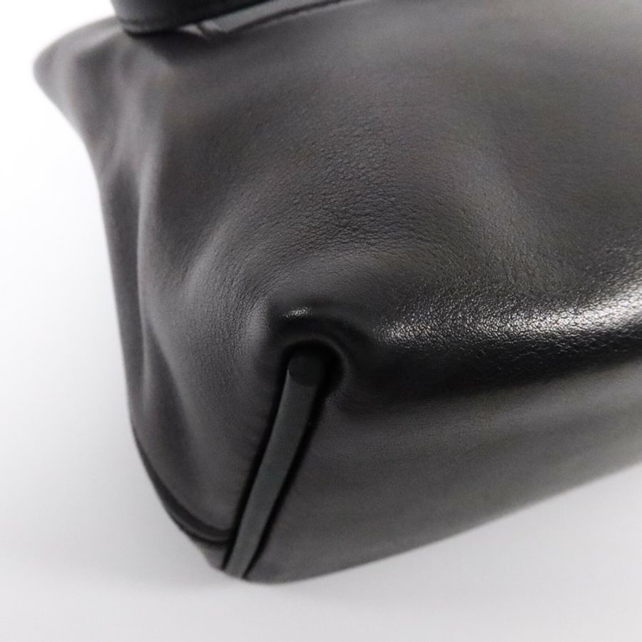 HERMES Volupto皮革24/24 Mini手挽肩背兩用袋Noir-11