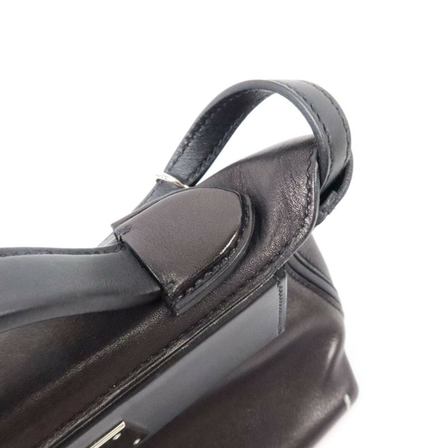 HERMES Volupto皮革24/24 Mini手挽肩背兩用袋Noir-14
