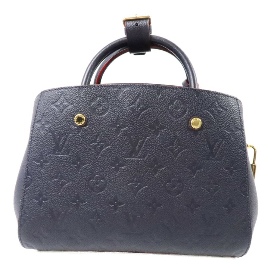 LOUIS VUITTON Monogram Empreinte Montaigne BB手挽肩背兩用袋-1