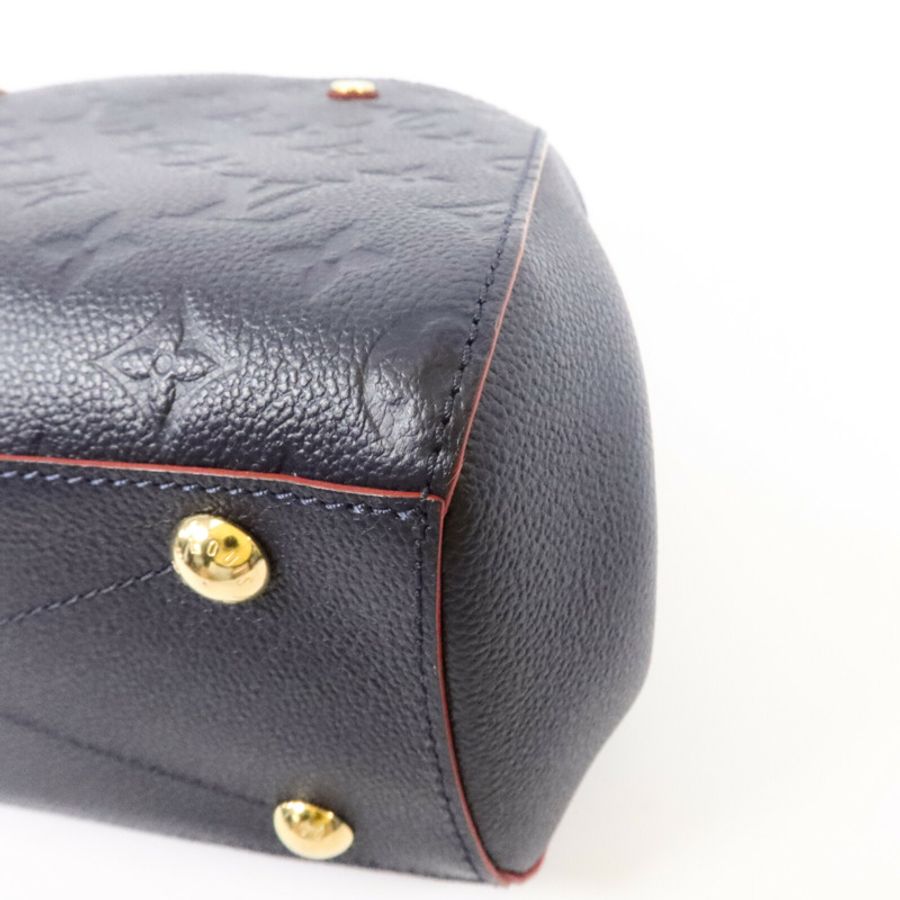 LOUIS VUITTON Monogram Empreinte Montaigne BB手挽肩背兩用袋-9