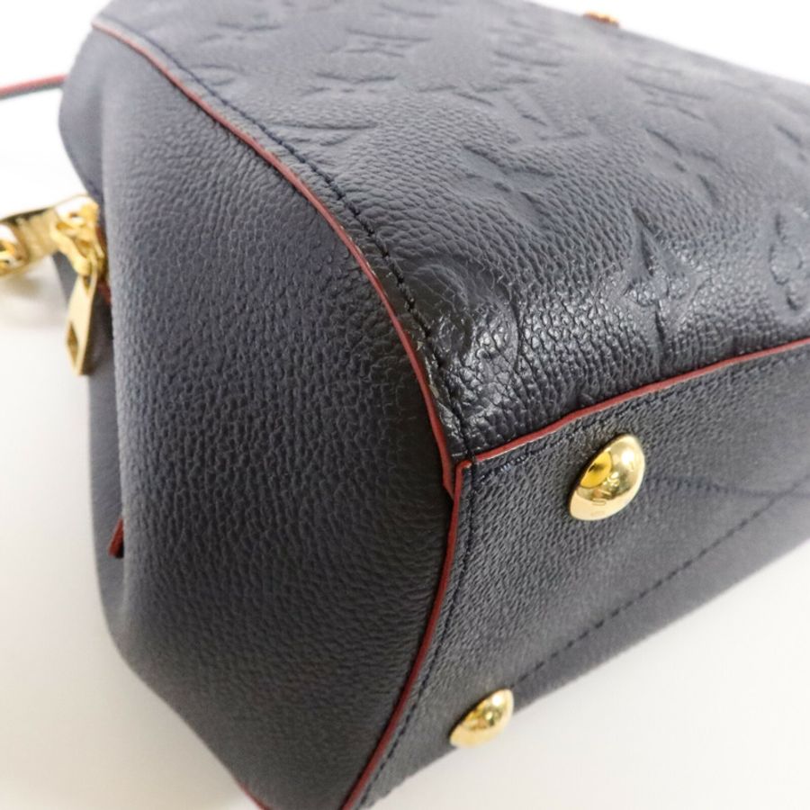 LOUIS VUITTON Monogram Empreinte Montaigne BB手挽肩背兩用袋-10