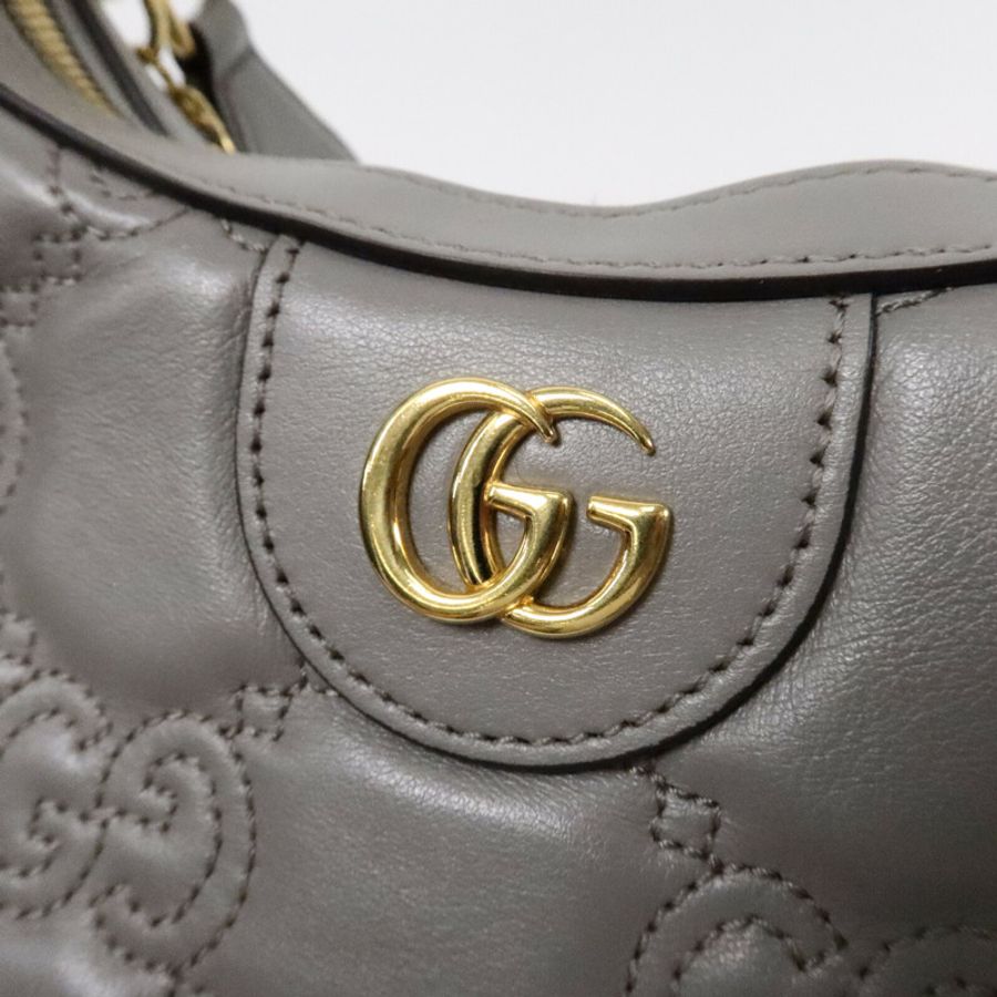 GUCCI 牛皮皮革GG Matelasse肩背袋-7