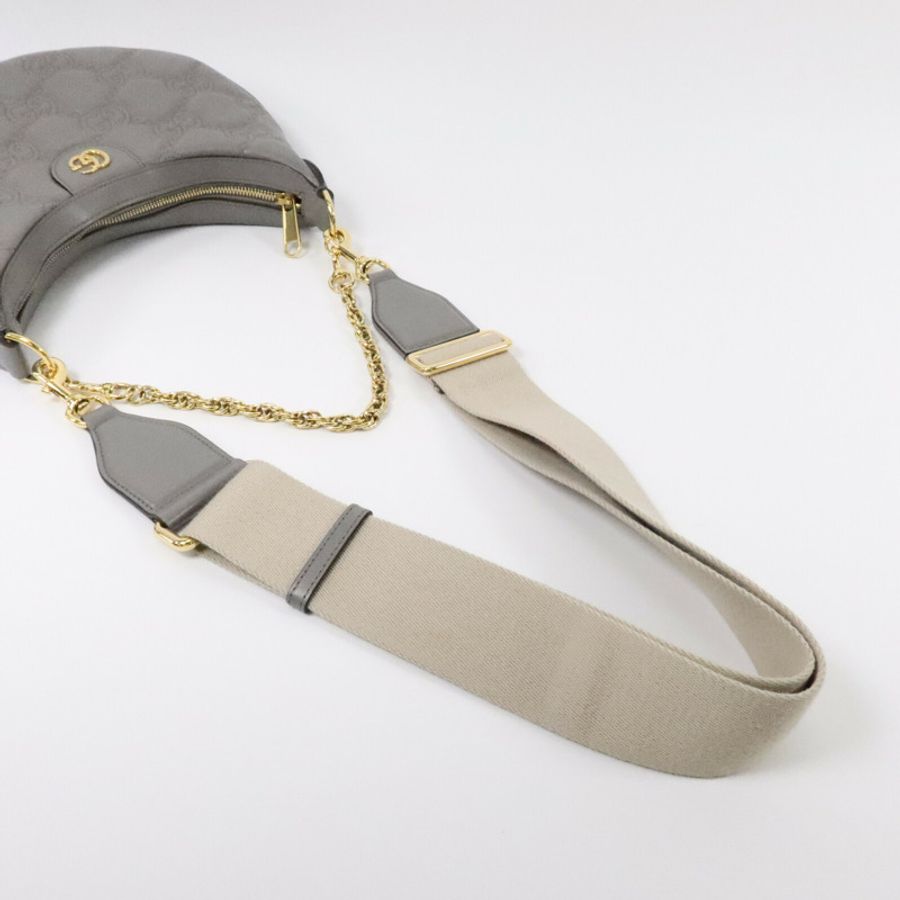 GUCCI 牛皮皮革GG Matelasse肩背袋-9