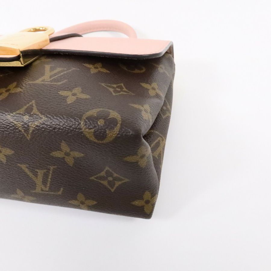 LOUIS VUITTON Monogram Locky BB手挽肩背兩用袋-9
