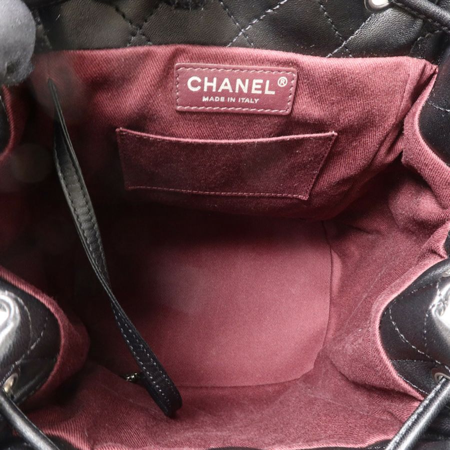 CHANEL 羊皮皮革Urban Spirit Backpack鏈帶背包-4