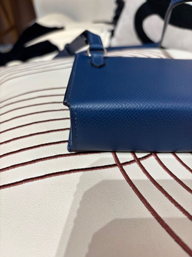 Hermes Snap Wallet Pochette Stamp K-8