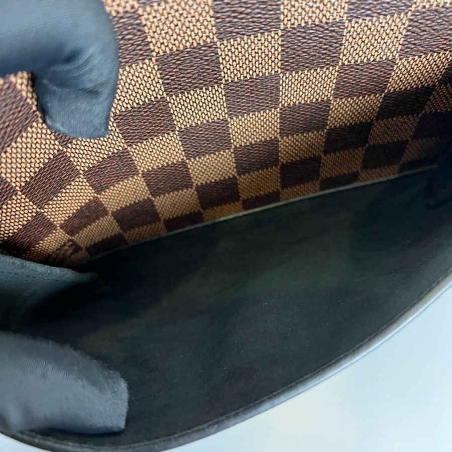 LV N40108/晶片款 棋盤格Vavin PM 金鍊包-6