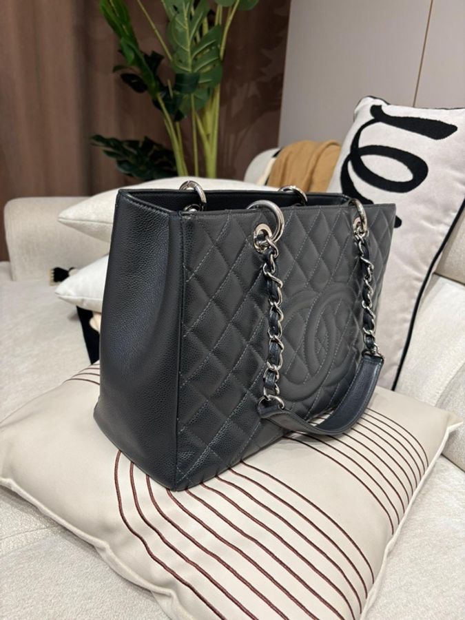 Chanel Gst grand shopping tote bag-3