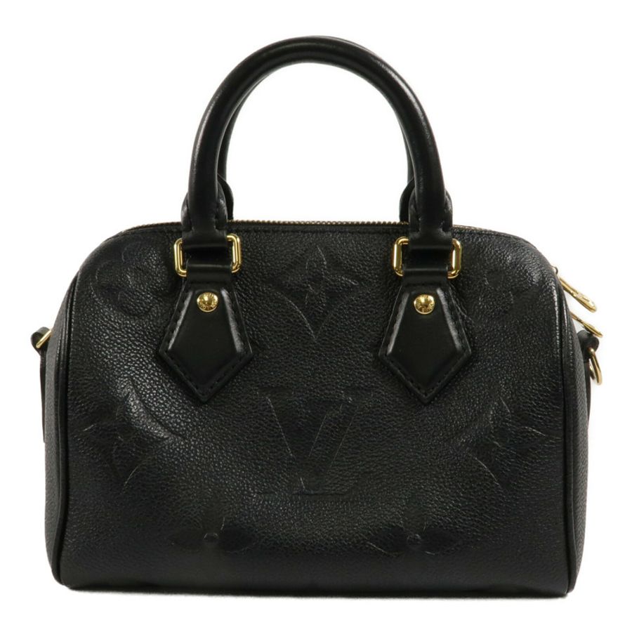 LOUIS VUITTON Monogram Empreinte Speedy Bandoulier 20鏈帶手挽肩背兩用袋-2