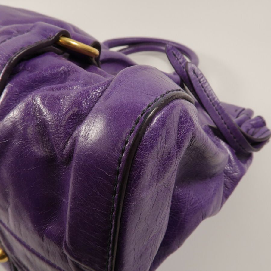 Miu Miu 牛皮皮革Shoulder Bag手挽肩背兩用袋-15