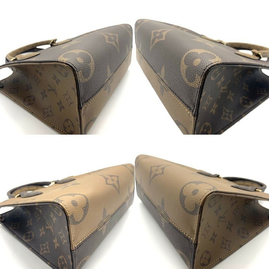 路易威登 OnTheGo PM 手提包 M46373 棕色 Monogram 反面帆布 LOUIS VUITTON-3