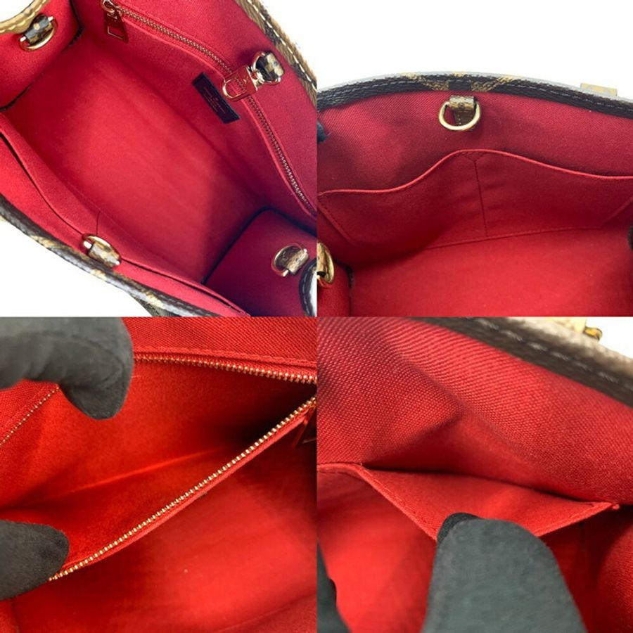 路易威登 OnTheGo PM 手提包 M46373 棕色 Monogram 反面帆布 LOUIS VUITTON-6