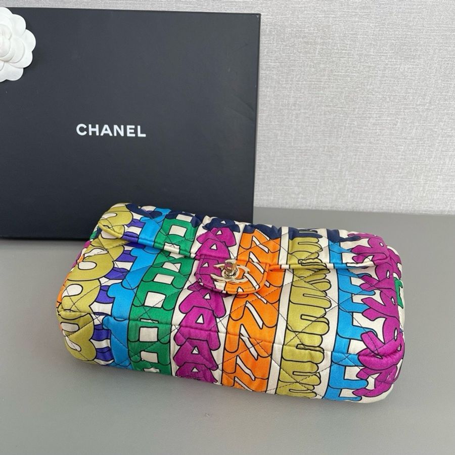 💎Chanel香奈兒|21K彩虹限量款CF|中號|98新芯片款-6