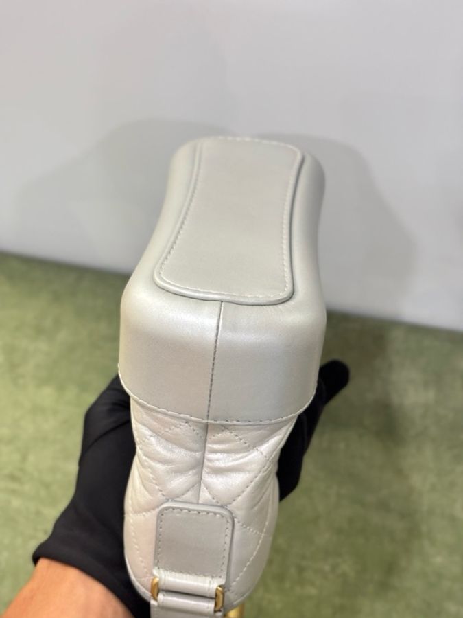 Chanel香奈兒流浪小號 銀色 98新-4