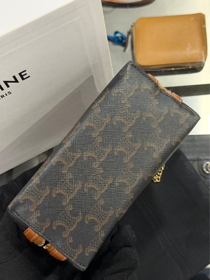 Celine 鏈條化妝包|Classic Trend CT精品|台北東區實體-4