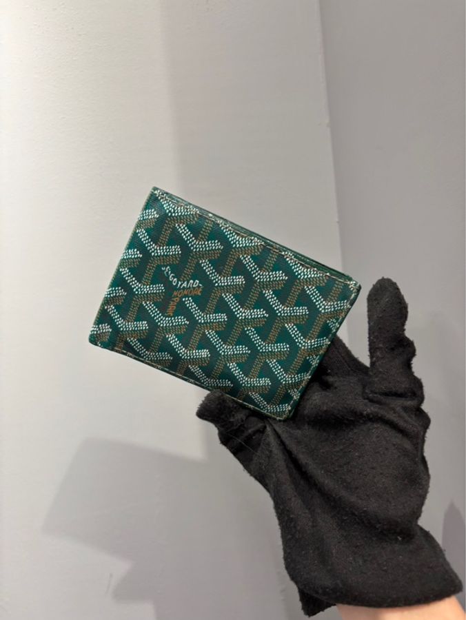 Goyard 綠色八卡短夾錢包 |Classic Trend CT精品|台北東區實體-2