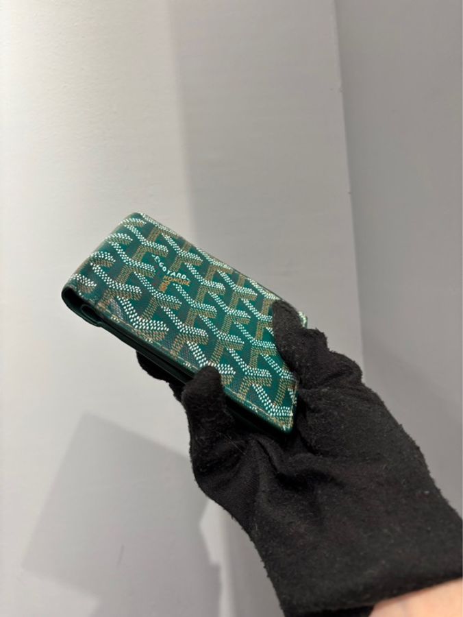 Goyard 綠色八卡短夾錢包 |Classic Trend CT精品|台北東區實體-3